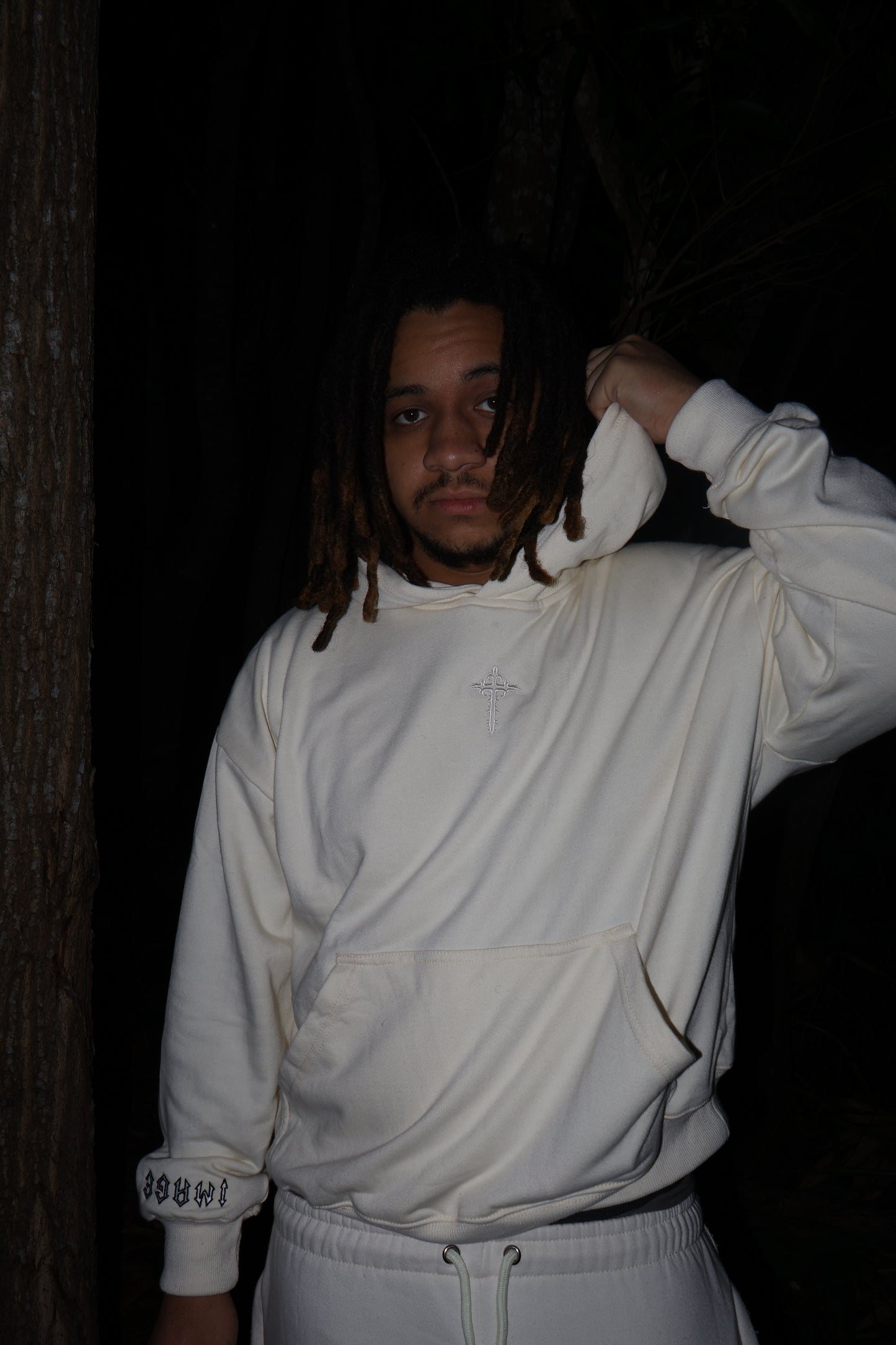 GODS IMAGE OFF-WHITE HOODIE