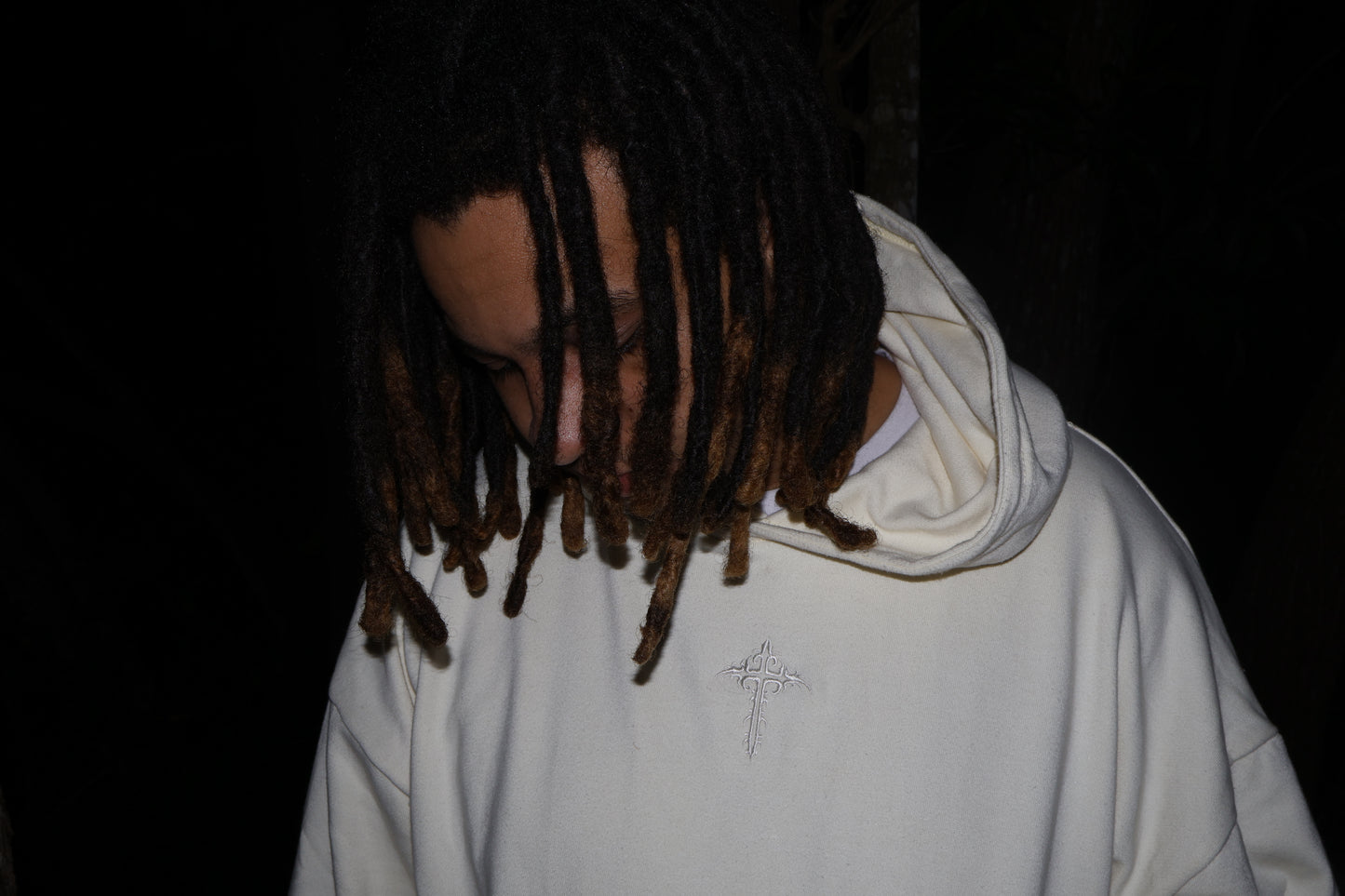 GODS IMAGE OFF-WHITE HOODIE